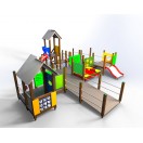 Integruotas lauko vaikų žaidimų kompleksas „Šiauliai“